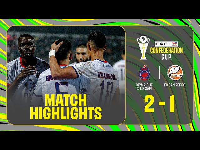 CAF Confederation Cup: Olympique Safi 2 - 1 San-Pédro (2025-2026)