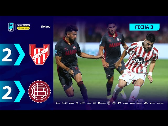 Liga Profesional: Instituto Córdoba 2 - 2 Lanús (2026)
