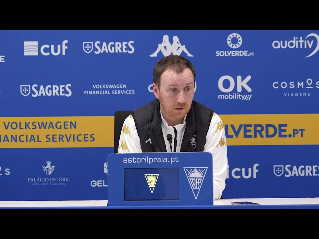 Liga Portugal Betclic: Antevisão de Ian Cathro ao Estoril vs Tondela (2025-2026)