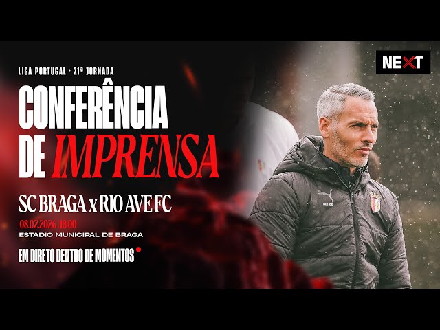 Liga Portugal Betclic: Antevisão de Carlos Vicens ao Sp. Braga vs Rio Ave (2025-2026)