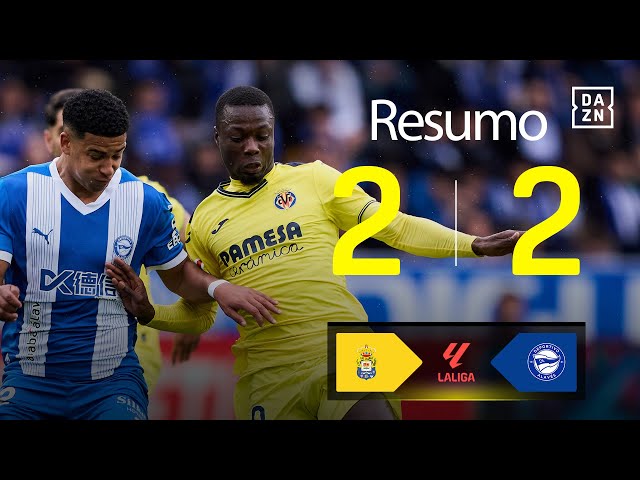 La Liga: Las Palmas 2 - 2 Alavés (2024-2025)