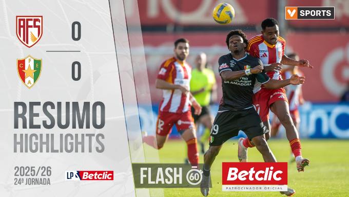Liga Portugal Betclic: AVS SAD 0 - 0 CF Estrela Amadora (2025-2026)
