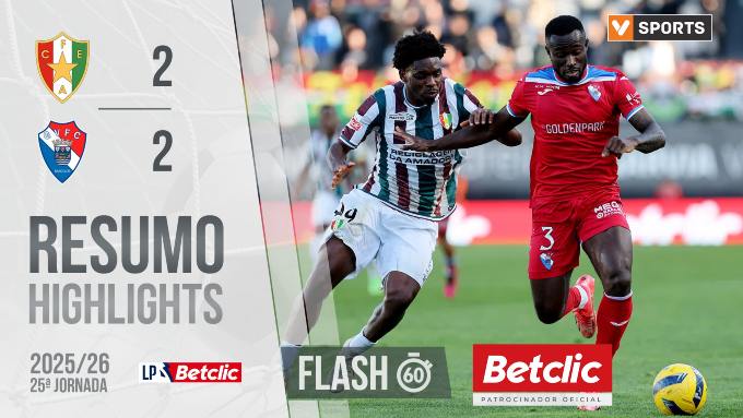 Liga Portugal Betclic: CF Estrela Amadora 2 - 2 Gil Vicente (2025-2026)