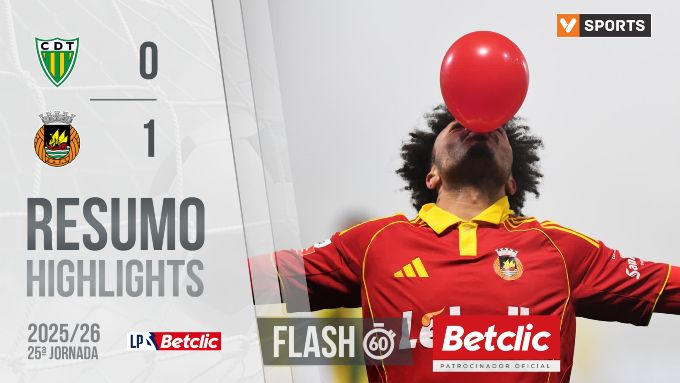 Liga Portugal Betclic: Tondela 0 - 1 Rio Ave (2025-2026)