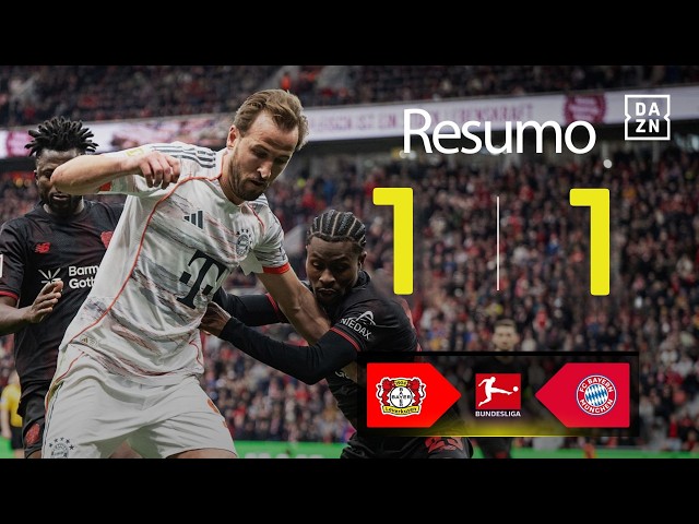 Bundesliga: Leverkusen 1 - 1 Bayern München (2025-2026)