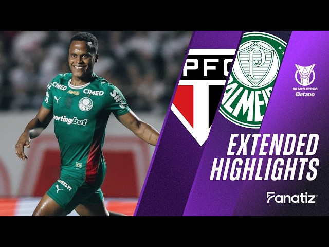 Brasileirão: São Paulo 0 - 1 Palmeiras (2026)