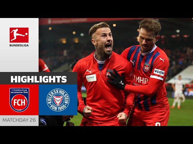 Bundesliga: Heidenheim 3 - 1 Holstein Kiel (2024-2025)