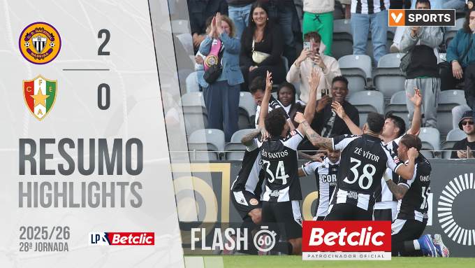 Liga Portugal Betclic: Nacional 2 - 0 CF Estrela Amadora (2025-2026)