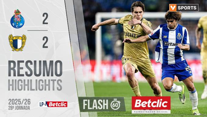 Liga Portugal Betclic: FC Porto 2 - 2 Famalicão (2025-2026)