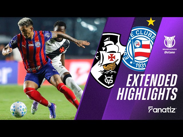 Brasileirão: Vasco 0 - 1 Bahia (2026)