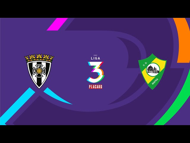 Liga 3 Placard: Amarante 1 - 0 Mafra (2025-2026)