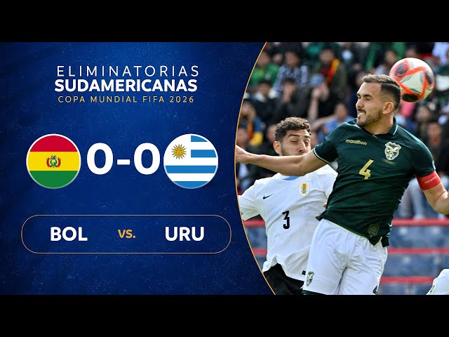 Qualificação Mundial América do Sul: Bolívia 0 - 0 Uruguai (2026)