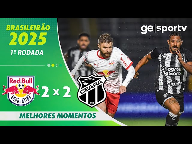 Brasileirão: RB Bragantino 2 - 2 Ceará (2025)
