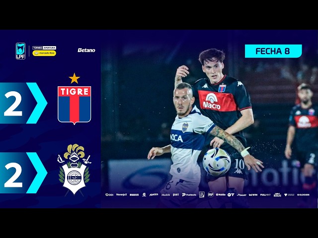 Liga Profesional: Tigre 2 - 2 Gimnasia La Plata (2026)