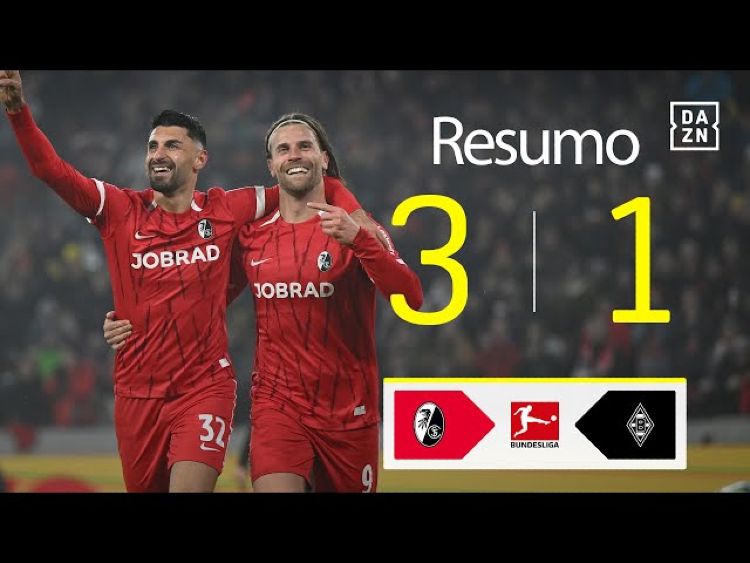Bundesliga: SC Freiburg 3 - 1 Mönchengladbach (2024-2025)