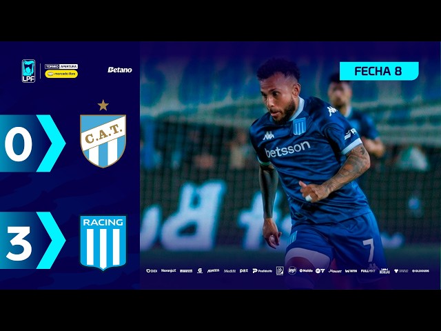 Liga Profesional: Atlético Tucumán 0 - 3 Racing Club (2026)