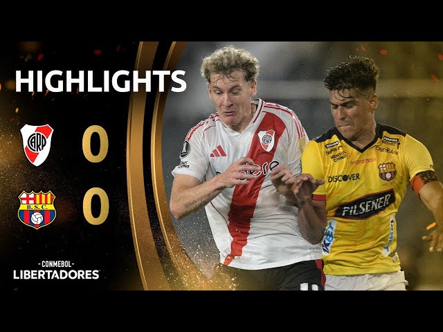 Copa Libertadores: River Plate 0 - 0 Barcelona SC (2025)