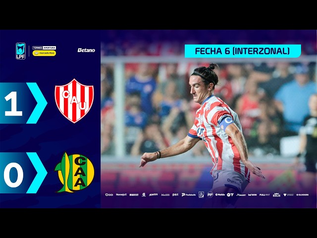 Liga Profesional: Unión de Santa Fe 1 - 0 Aldosivi (2026)