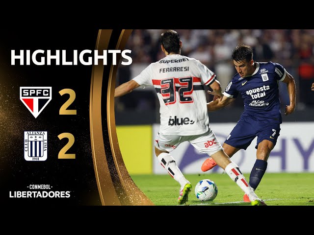 Copa Libertadores: São Paulo 2 - 2 Alianza Lima (2025)