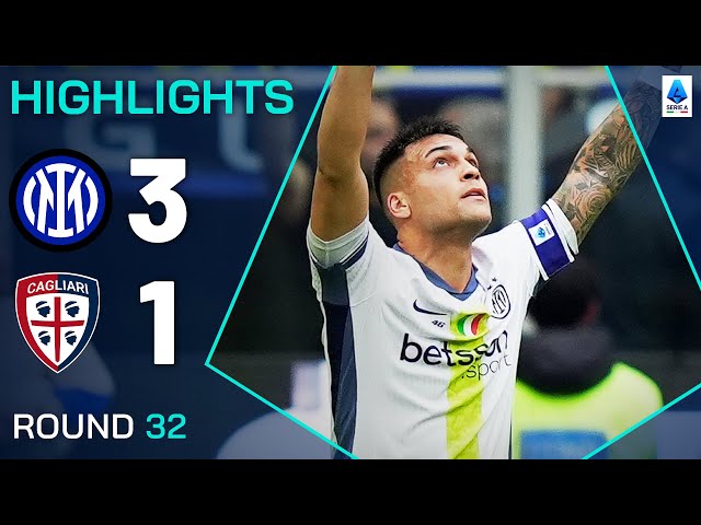 Serie A: Inter 3 - 1 Cagliari (2024-2025)