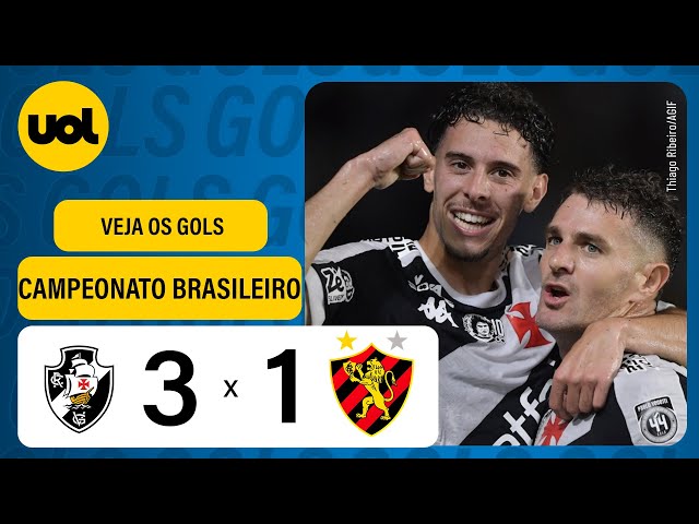 Brasileirão: Vasco 3 - 1 Sport (2025)