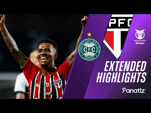 Brasileirão: Coritiba 0 - 1 São Paulo (2026)