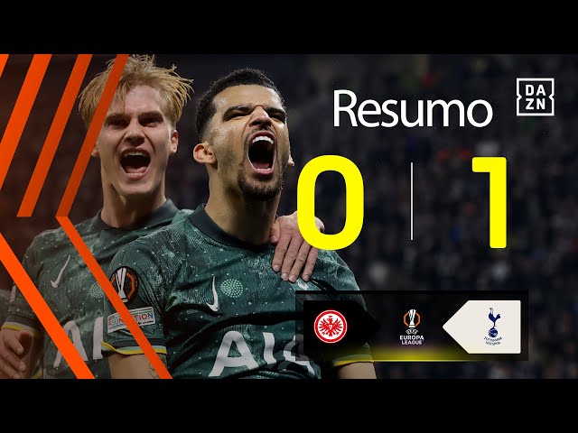 Liga Europa: Frankfurt 0 - 1 Tottenham (2024-2025)