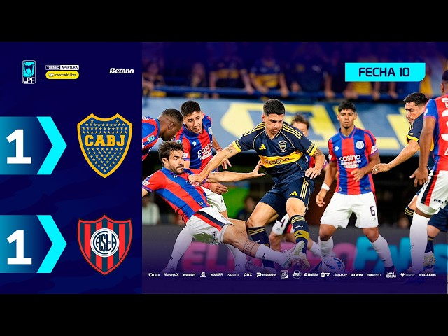 Liga Profesional: Boca Juniors 1 - 1 San Lorenzo (2026)