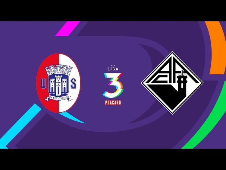 Liga 3 Placard: U. Santarém 0 - 3 Académica (2024-2025)