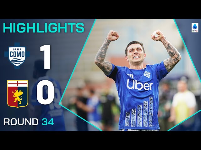 Serie A: Como 1 - 0 Genoa (2024-2025)