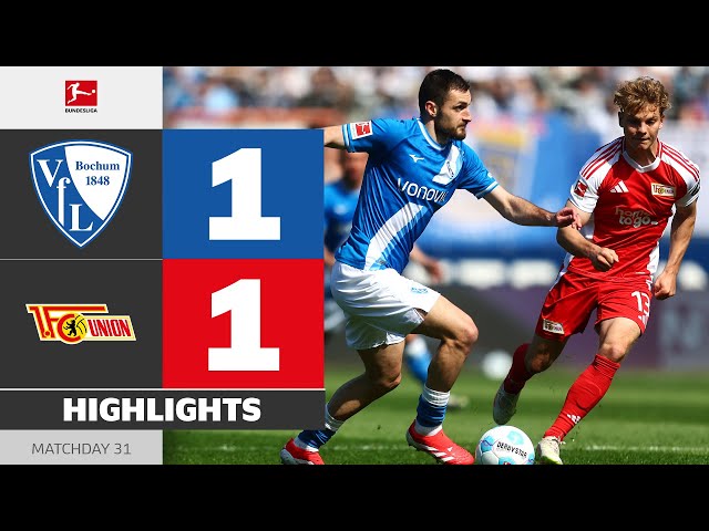 Bundesliga: VfL Bochum 1 - 1 Union Berlin (2024-2025)