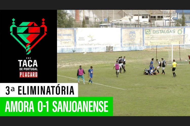 Taça de Portugal Placard: Amora 0 - 1 AD Sanjoanense (2019-2020)