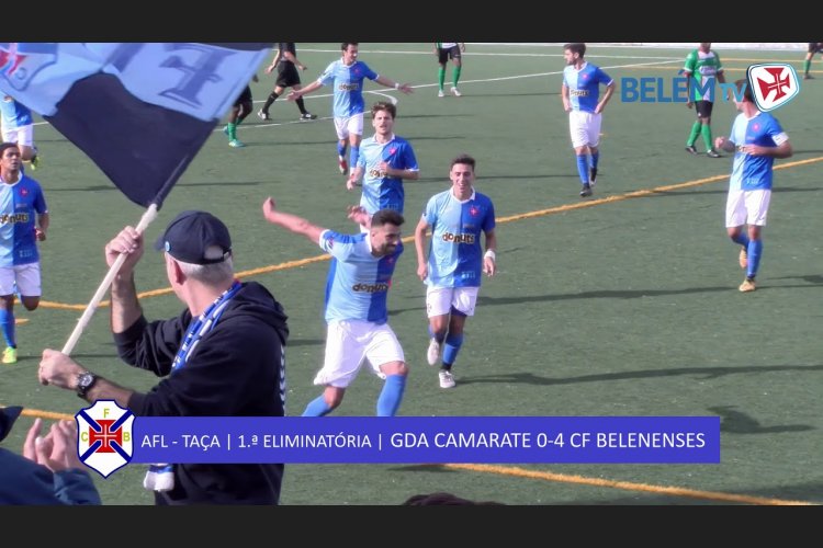 Taça AF Lisboa: Camarate 0 - 4 Belenenses (2019-2020)