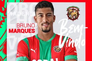 OFICIAL: Bruno Marques reforça Maritimo por empréstimo do Santos
