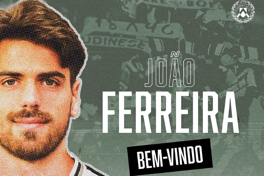 OFICIAL: Udinese reforça-se com João Ferreira por empréstimo do Watford