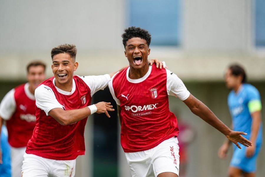 Youth League: Sp. Braga entra com o pé direito na competição com vitória sobre o Nápoles