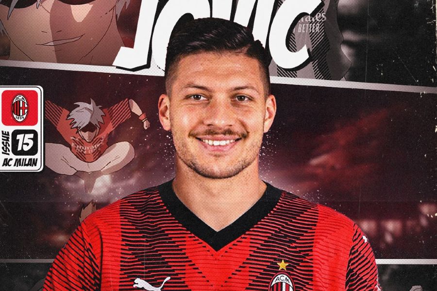 OFICIAL: AC Milan contrata avançado sérvio Luka Jovic por uma época
