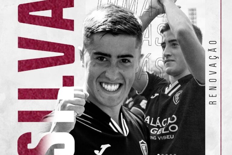 Académico de Viseu: Tomás Silva prolongou ligação até 2027