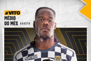 I Liga: Gaius Makouta eleito o melhor médio da I Liga em agosto