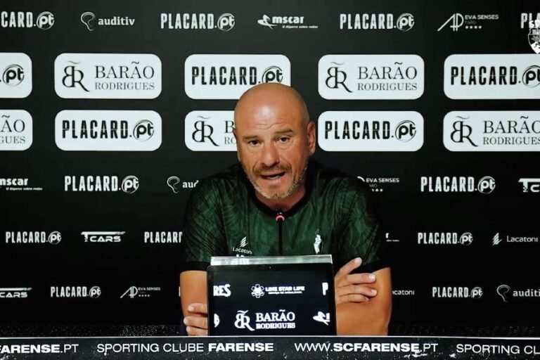 Farense: José Mota quer transportar o que fez de bom no Dragão para a receção ao Chaves