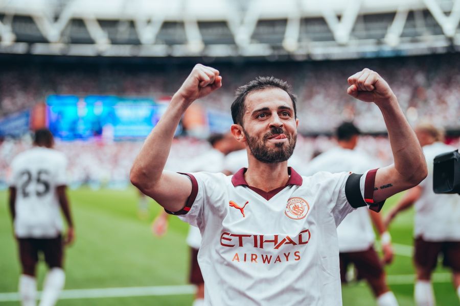 Inglaterra: Bernardo Silva em grande destaque na remontada do City frente ao West Ham