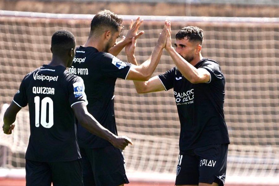 II Liga: Ac. Viseu vence na receção ao Feirense e soma primeira vitória à terceira jornada