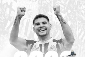 OFICIAL: Bruno Guimarães renova com o Newcastle até 2028