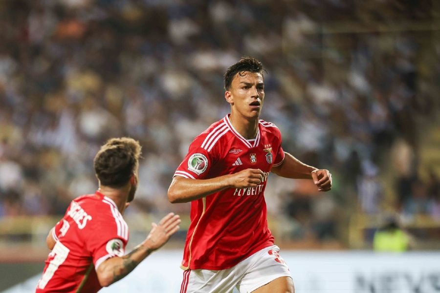 “Estou a melhorar no Benfica porque estou a jogar mais do que antes”