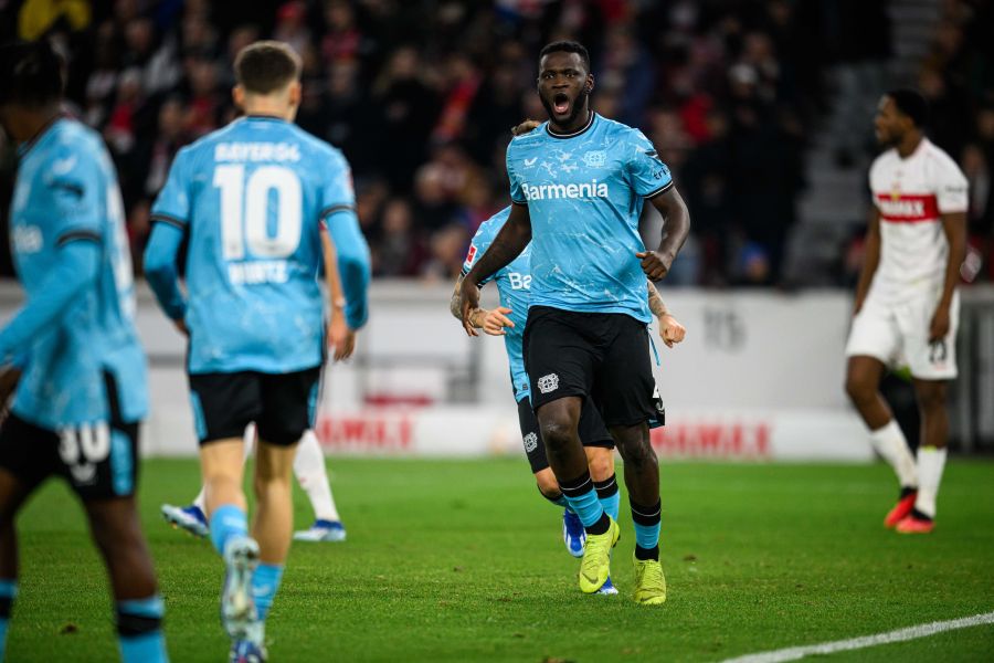 Bayer Leverkusen mantém liderança na Bundesliga após empate com Estugarda