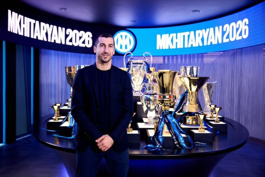 Inter anuncia a terceira renovação do dia: Mkhitaryan fica em Milão até 2026