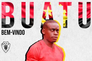 Jonathan Buatu, o possante jogador angolano que promete 'trancar' a defesa do Gil Vicente