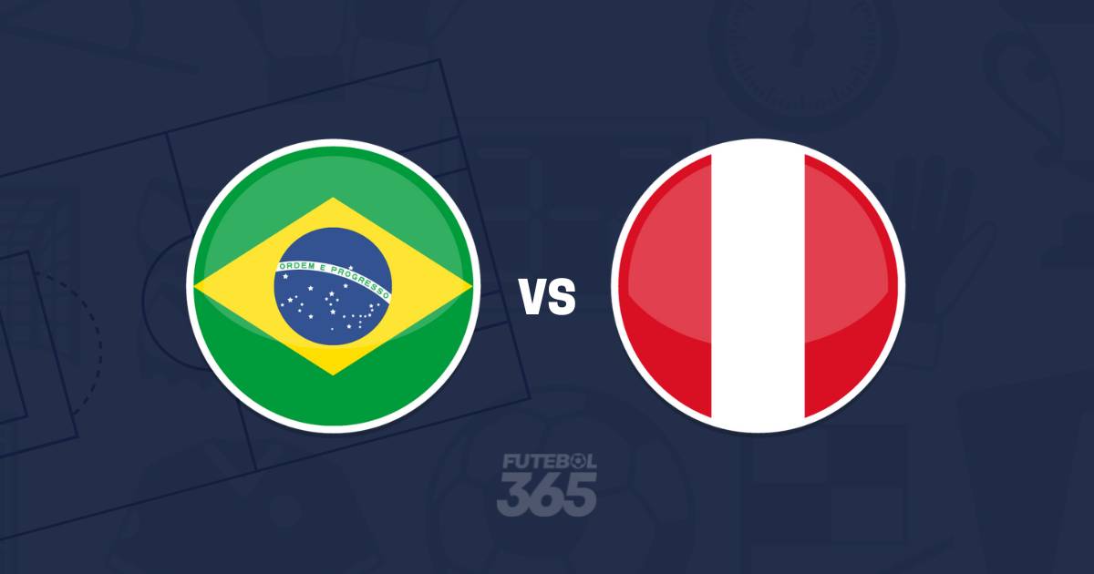 EM DIRETO: Acompanhe o Brasil vs Peru de qualificação para o Mundial 2026