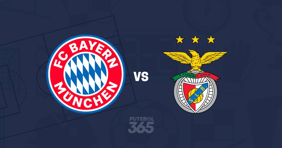 EM DIRETO: Acompanhe o Bayern München vs Benfica da Liga Campeões