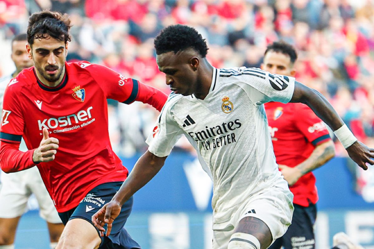Espanha: Real Madrid deixa dois pontos em Pamplona e fica com a liderança ameaçada